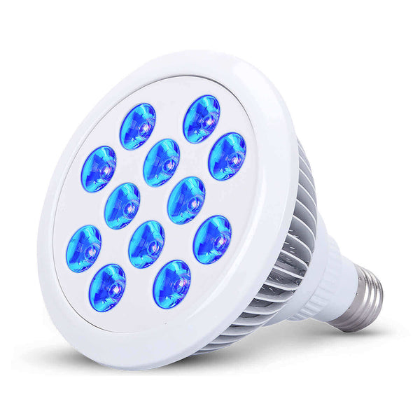 lukirch 24w blue led light therapy lamp 450nm wavelength for acne and jaundice